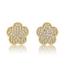 LMTS Classic! Pave Flower Stud Earring