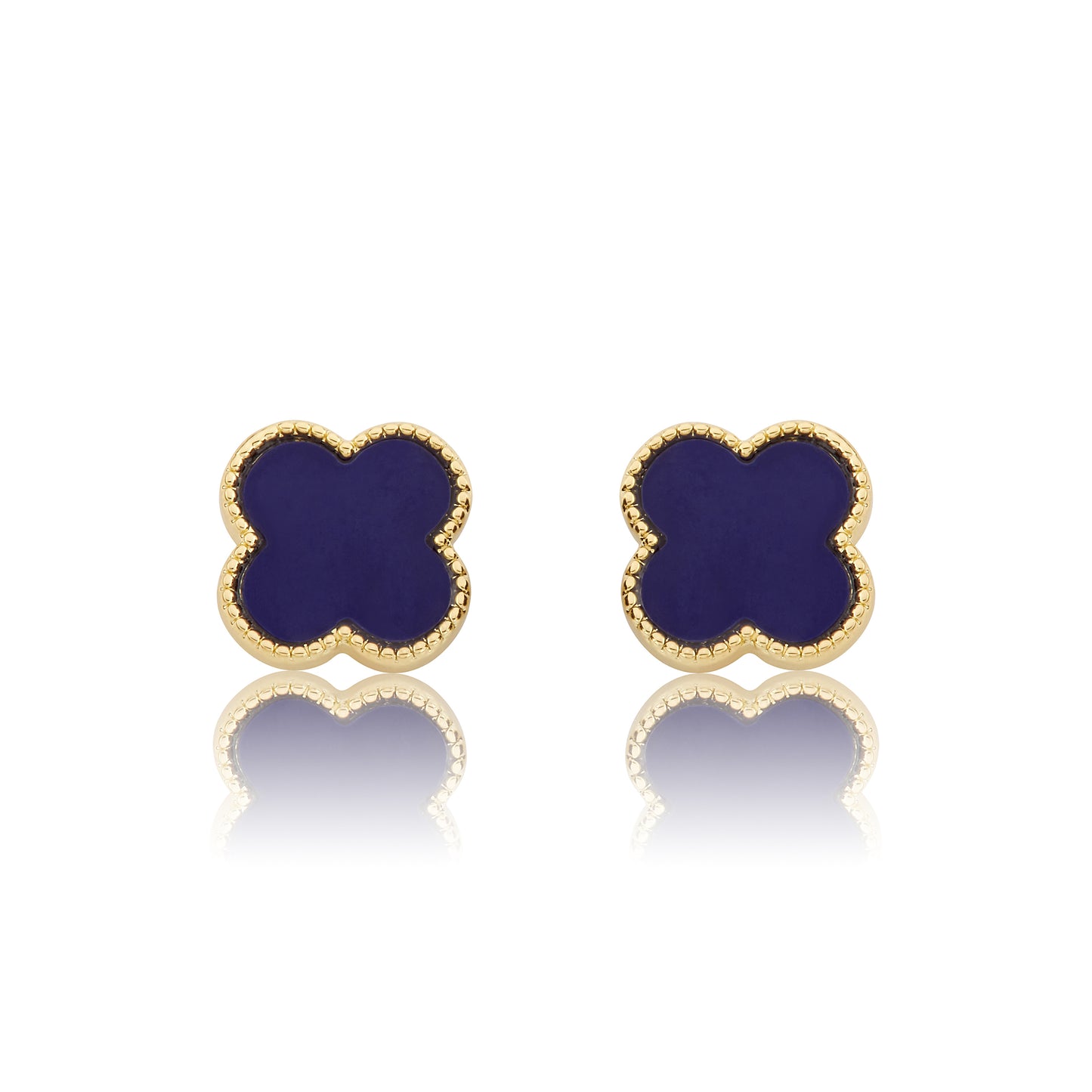 LMTS Classic! Mother Of Pearl Clover Stud Earring