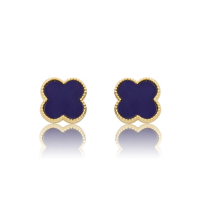 LMTS Classic! Mother Of Pearl Clover Stud Earring