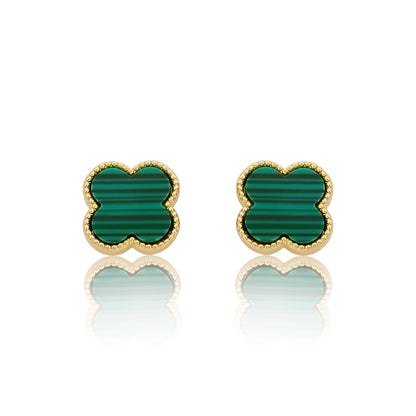 LMTS Classic! Mother Of Pearl Clover Stud Earring