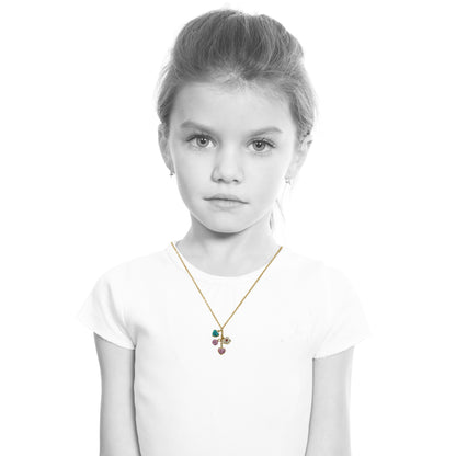 Crystal Cluster Chain Necklace Wholesale