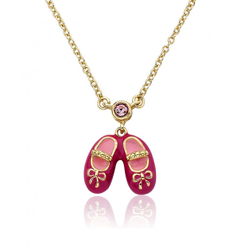 Ballet Shoe Necklace Wholesale