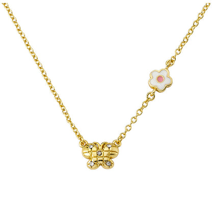 Butterfly Flower Necklace Wholesale