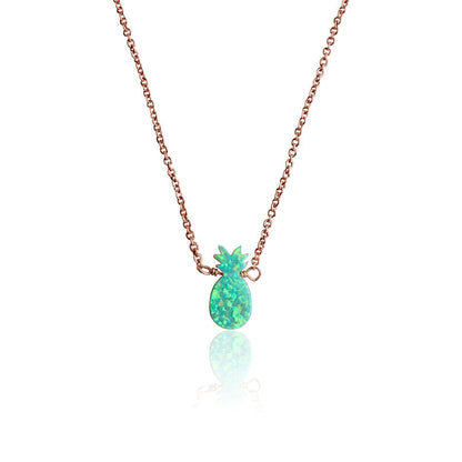 Glitter Girl Pineapple Necklace Wholesale