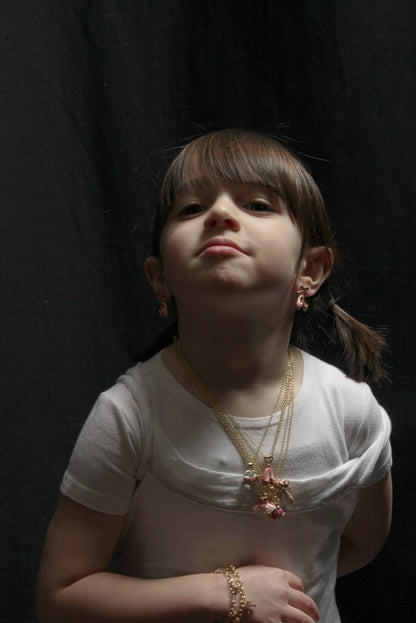 14K Gold Plated BALLET BEAUTY Ballet Shoes Dangle Earring Wholesale