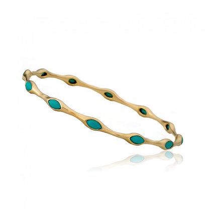 ARCTIC MIST Teardrop Stones Bangle