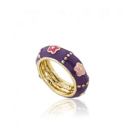 OUTFIT MAKERS Enamel Flower Ring