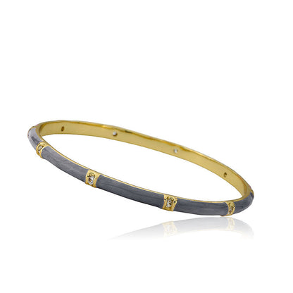 Stackable Stunners Enamel Bangle