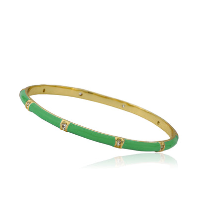 Stackable Stunners Enamel Bangle