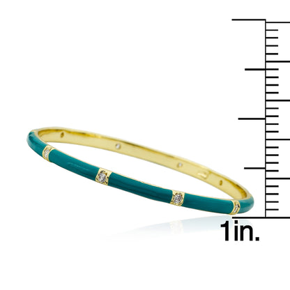 Stackable Stunners Enamel Bangle