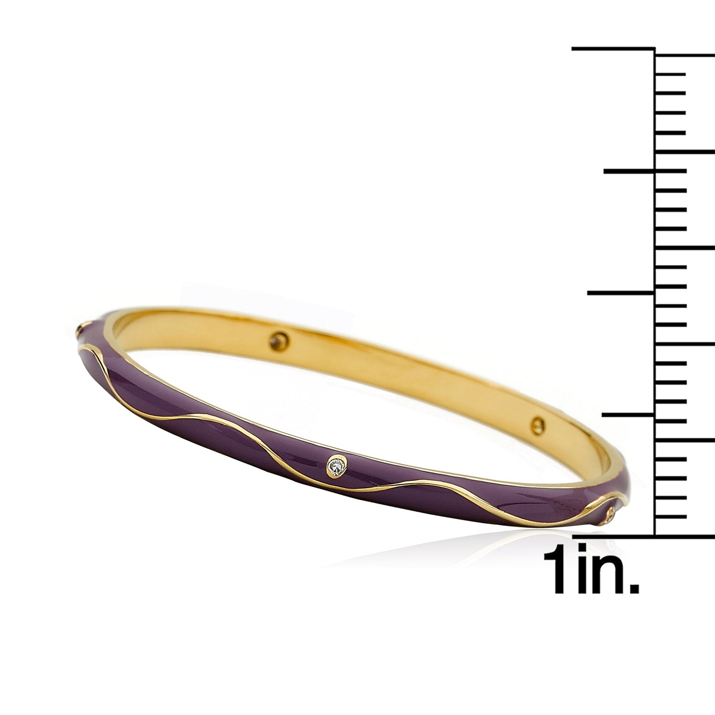 Stackable Stunners Enamel Bangle