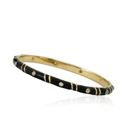 Stackable Stunners Enamel Bangle