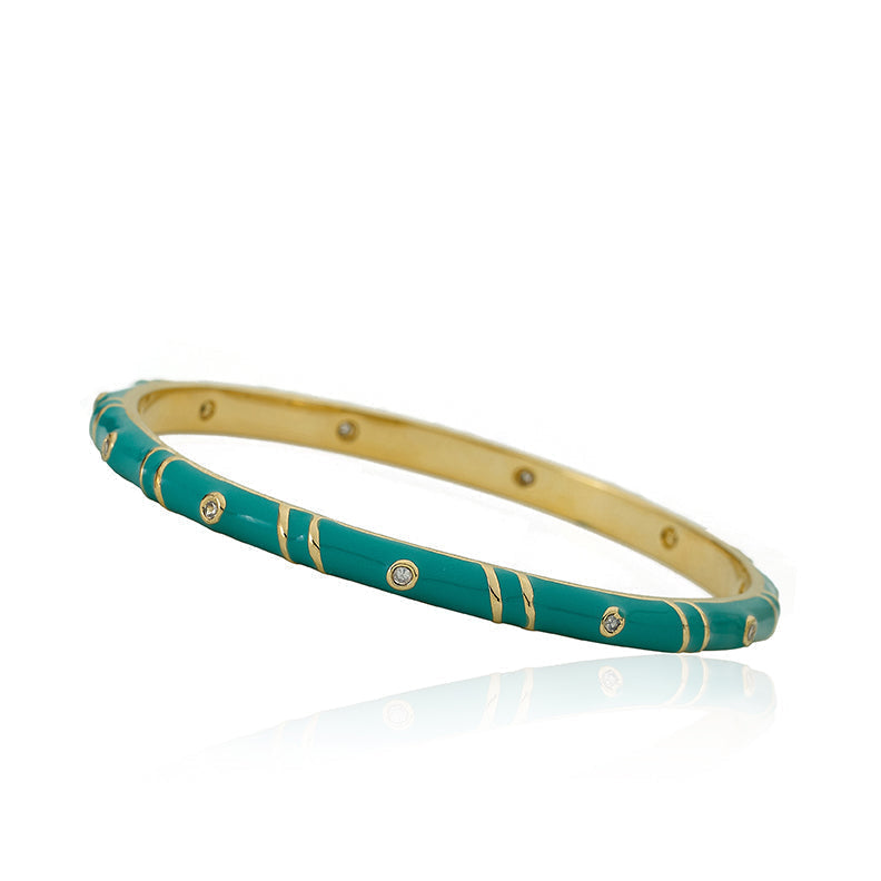 Stackable Stunners Enamel Bangle