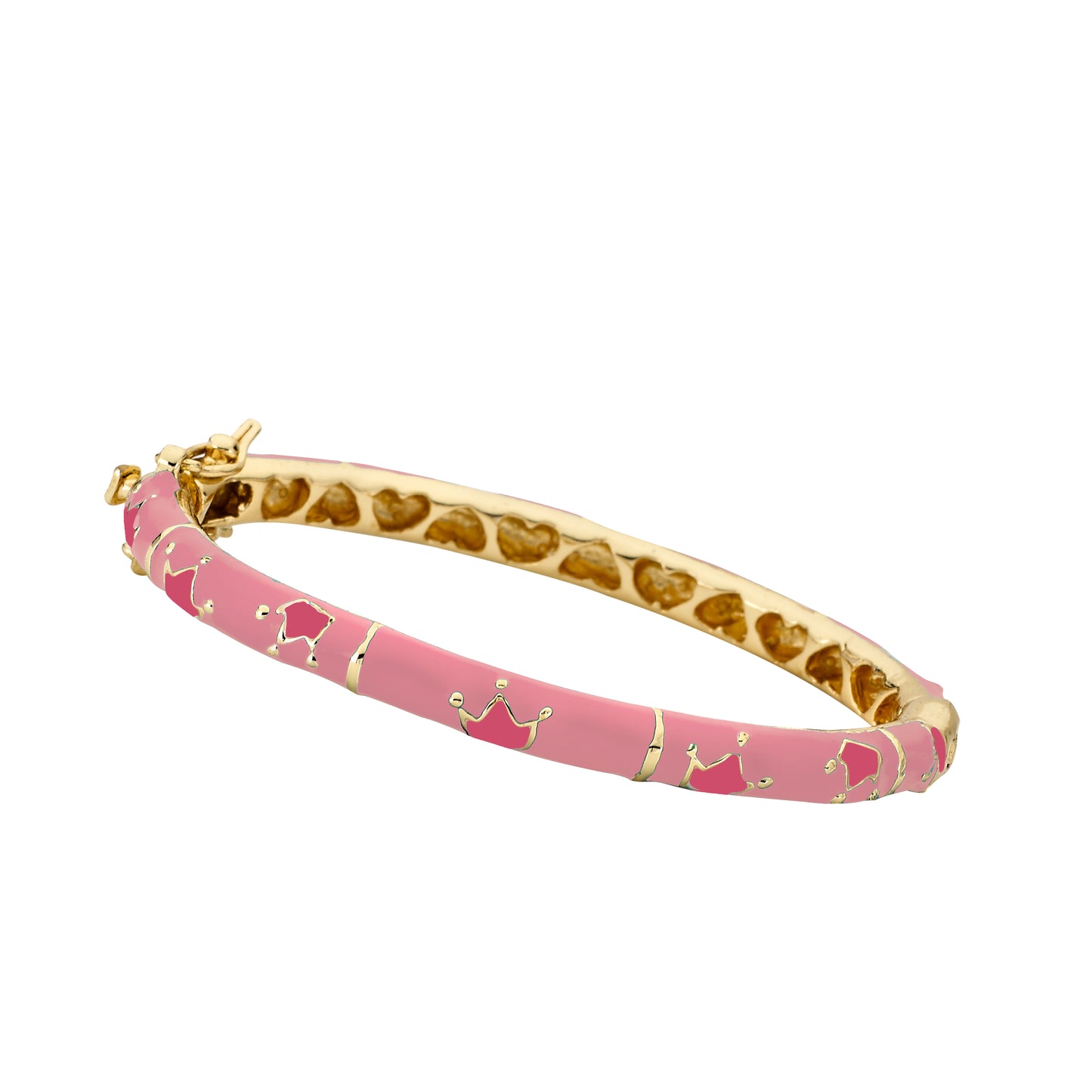 Enamel Crown Bangle