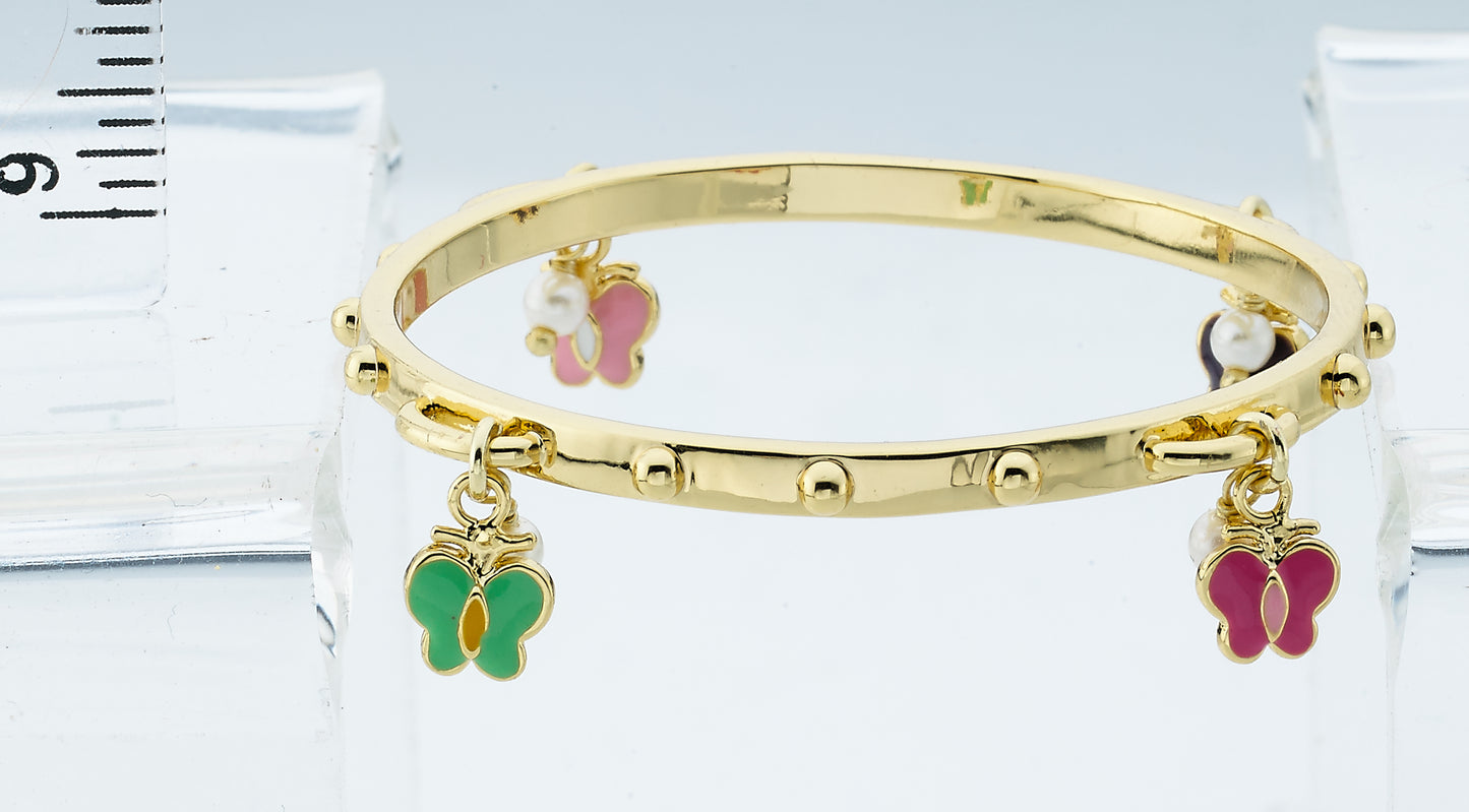 Butterfly Cluster Bangle