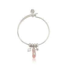 Ballet & Pearl Charm Bangle