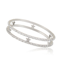 Double Row Star Bangle