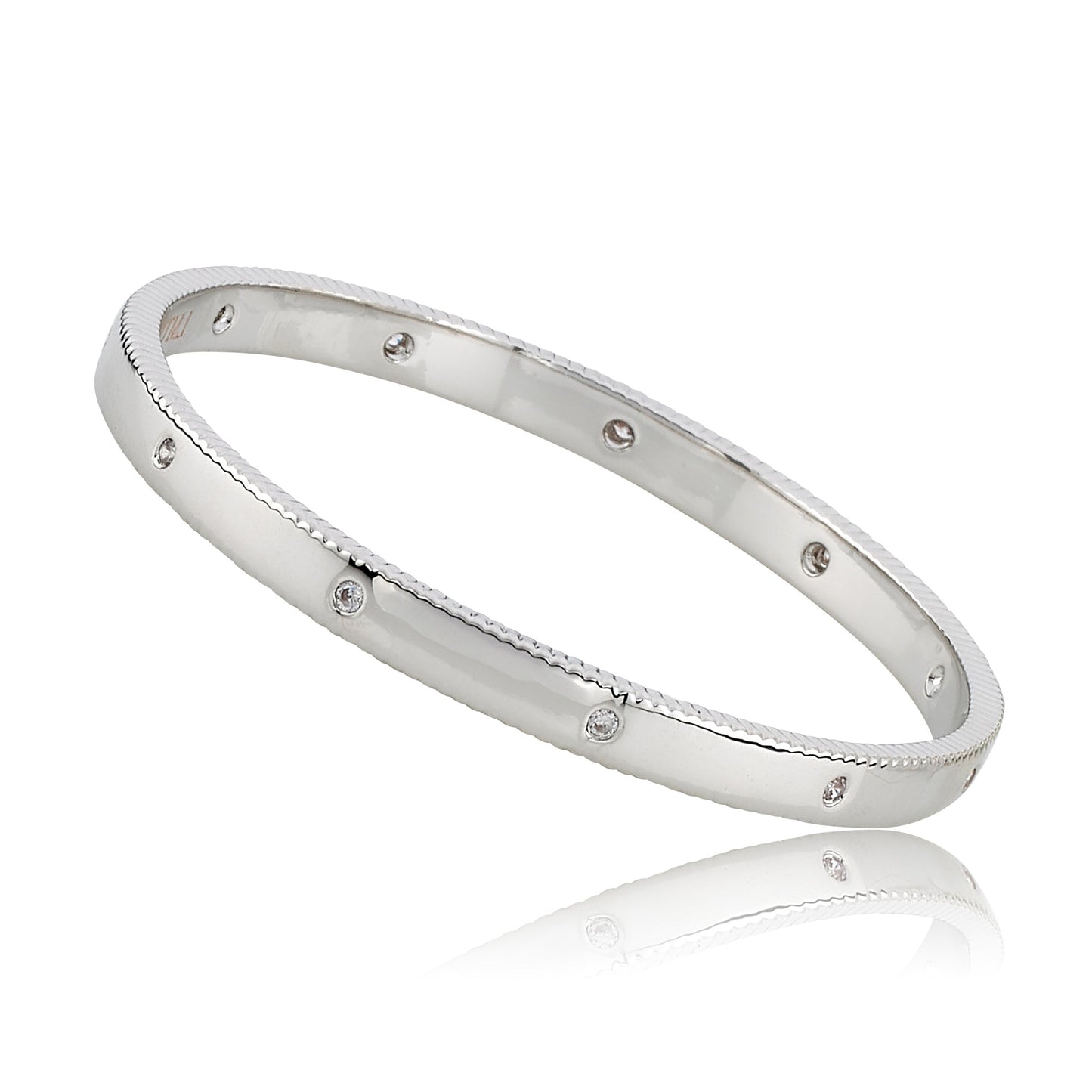 Cubic Zirconium Studded Bangle