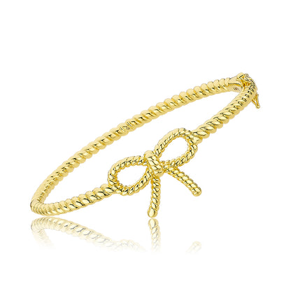 Rope Bow Bangle