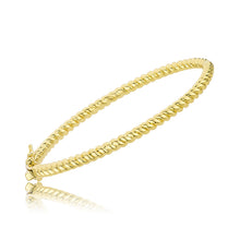 Rope Oval Bangle