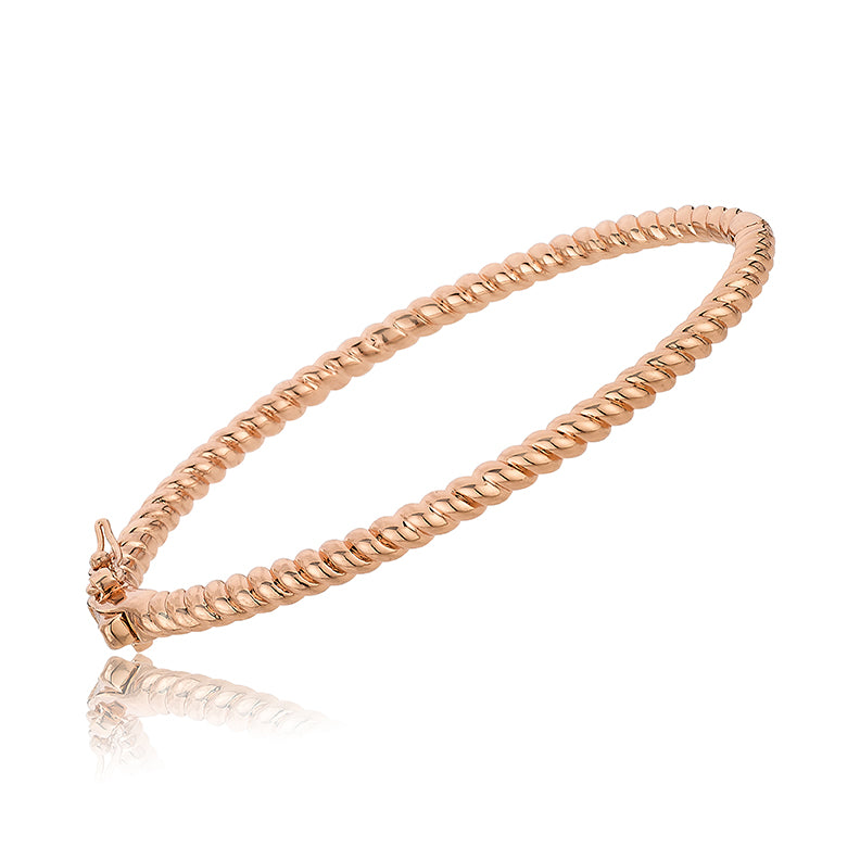 Rope Oval Bangle