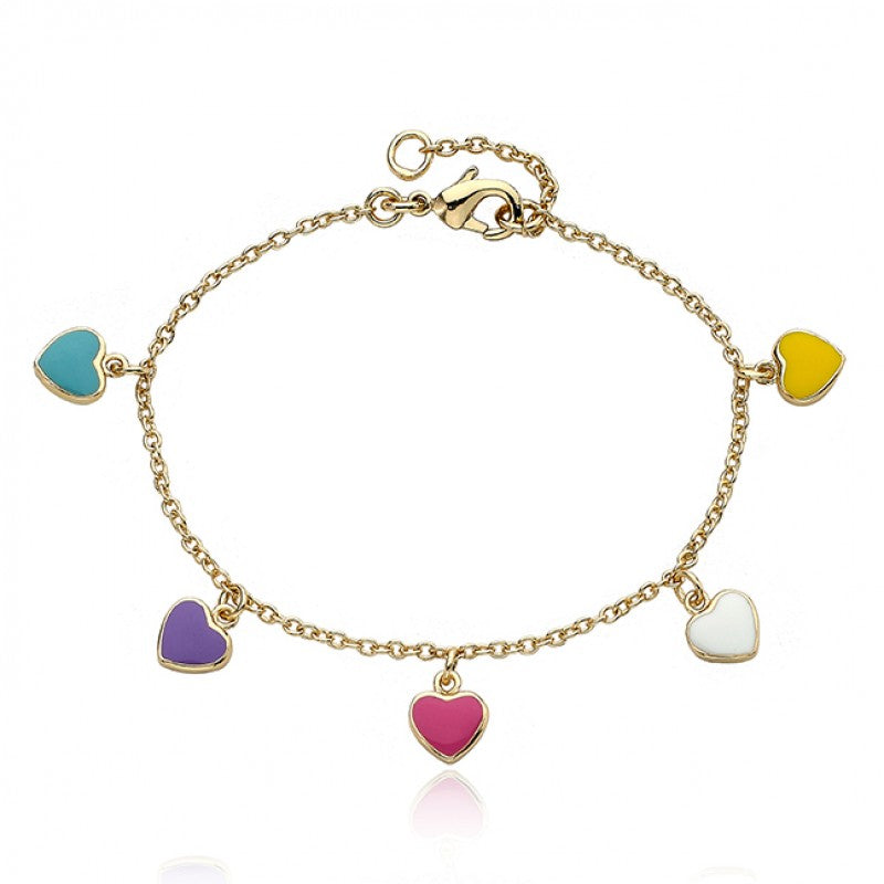 Heart Charm Bracelet