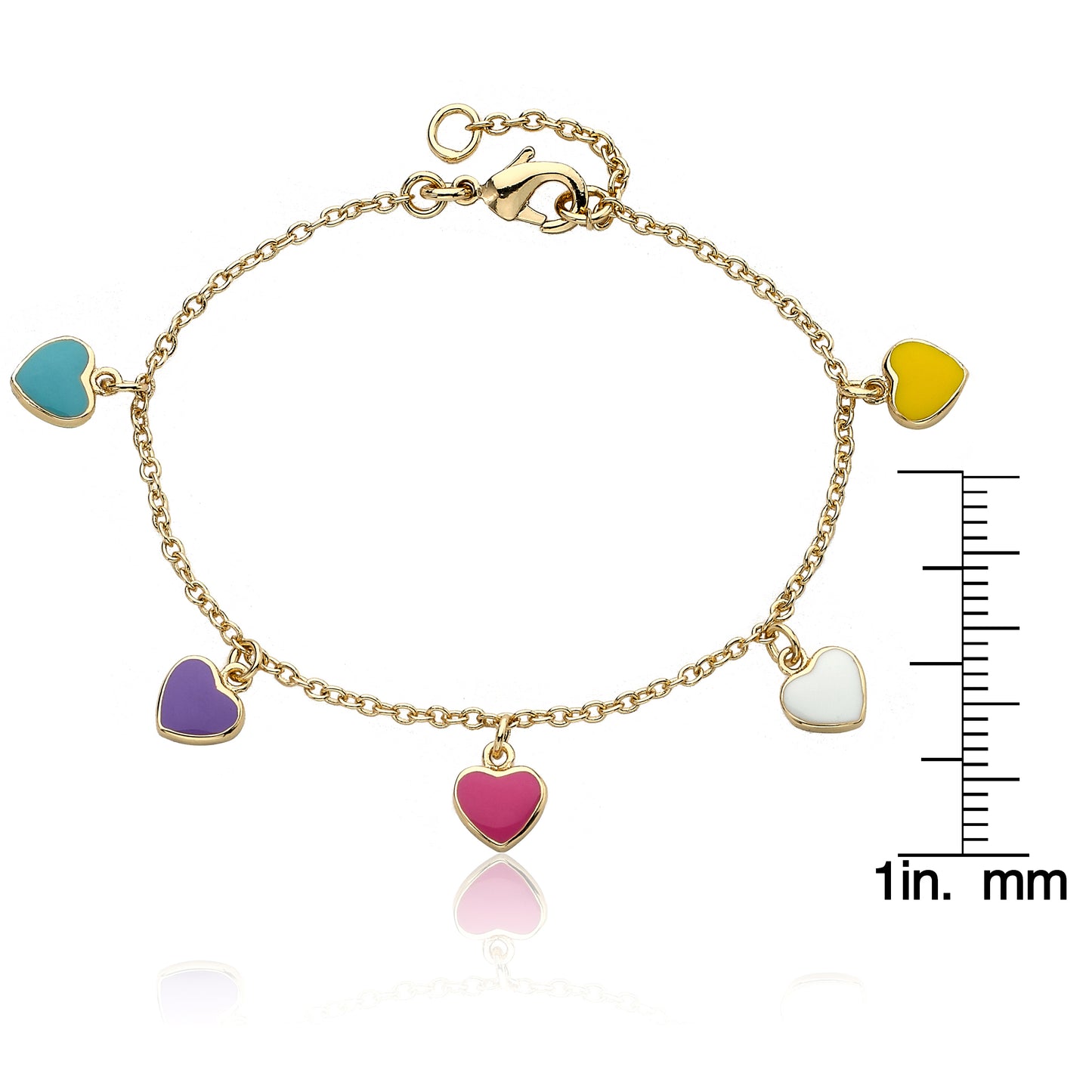 Heart Charm Bracelet