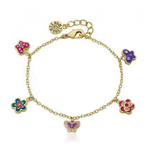 14k Gold Plated CHARMING TREATS Bracelet