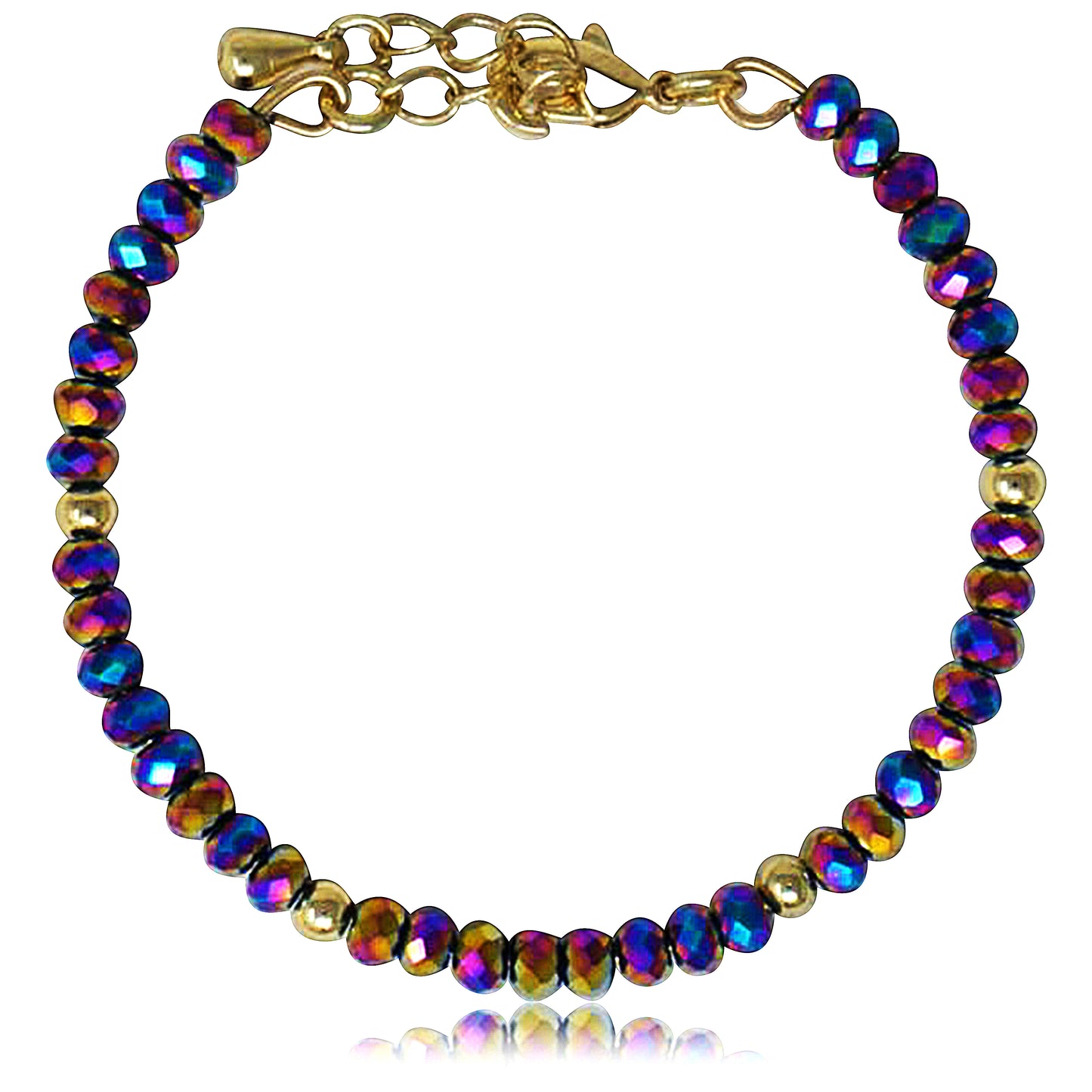 Mileez Bead Charm Station Bracelet