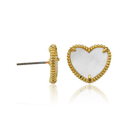 Heart Stud Earring