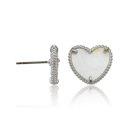 Heart Stud Earring