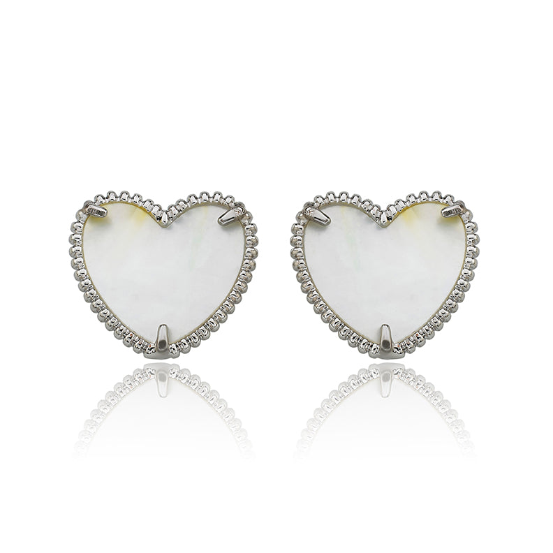 Heart Stud Earring