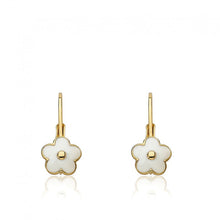 Enamel Flower Earring