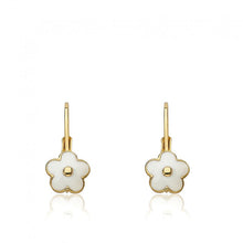 Enamel Flower Earring