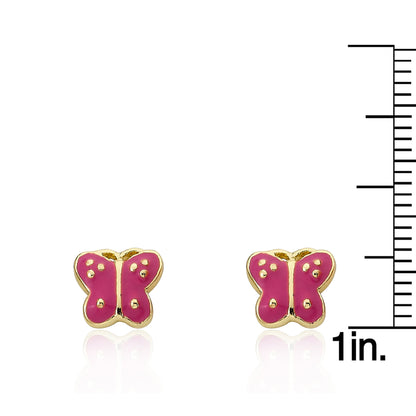 Butterfly Stud Earring