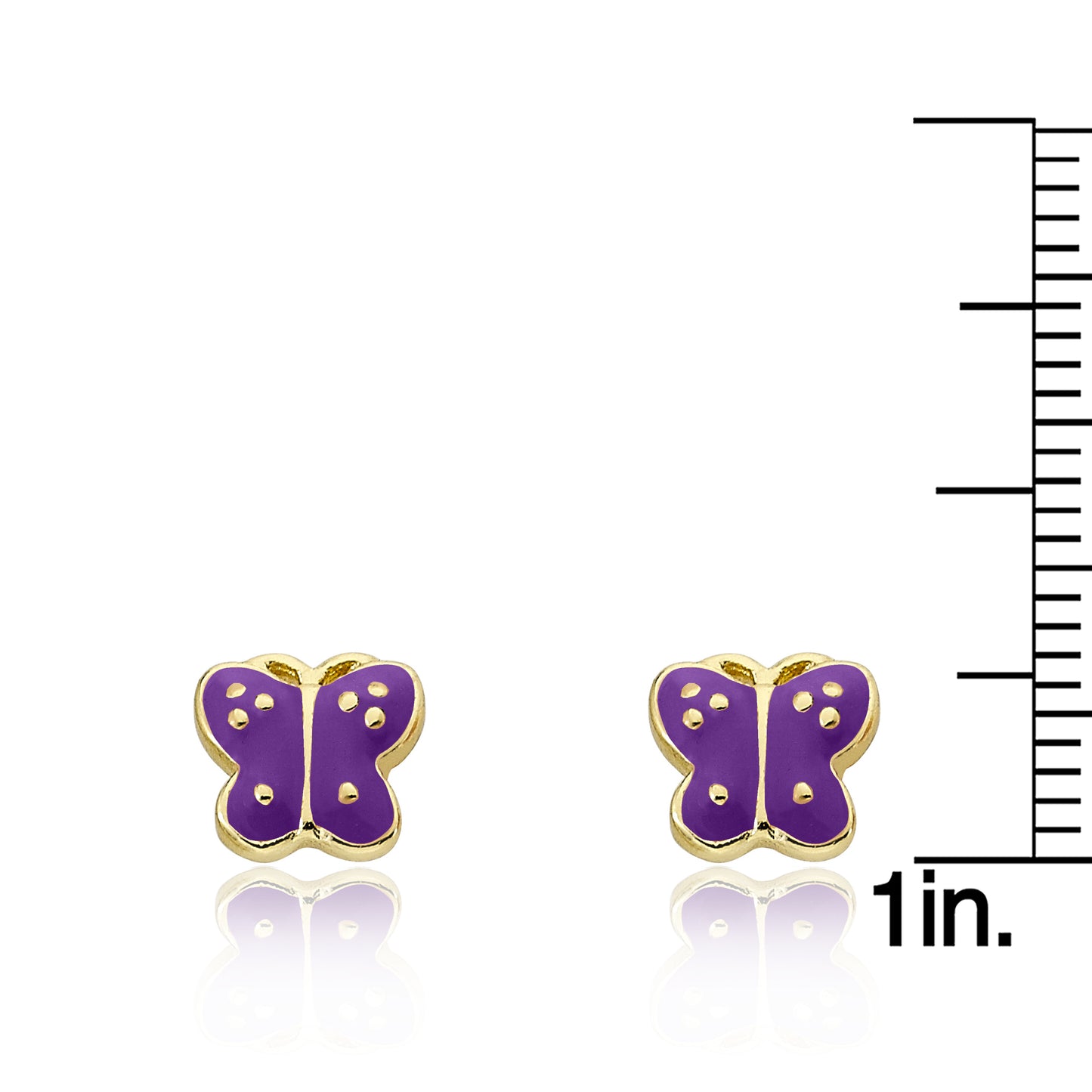 Butterfly Stud Earring