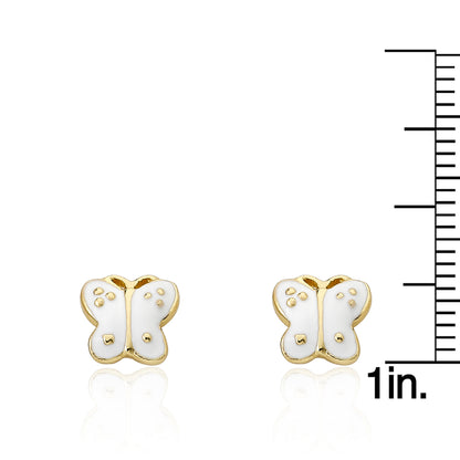 Butterfly Stud Earring