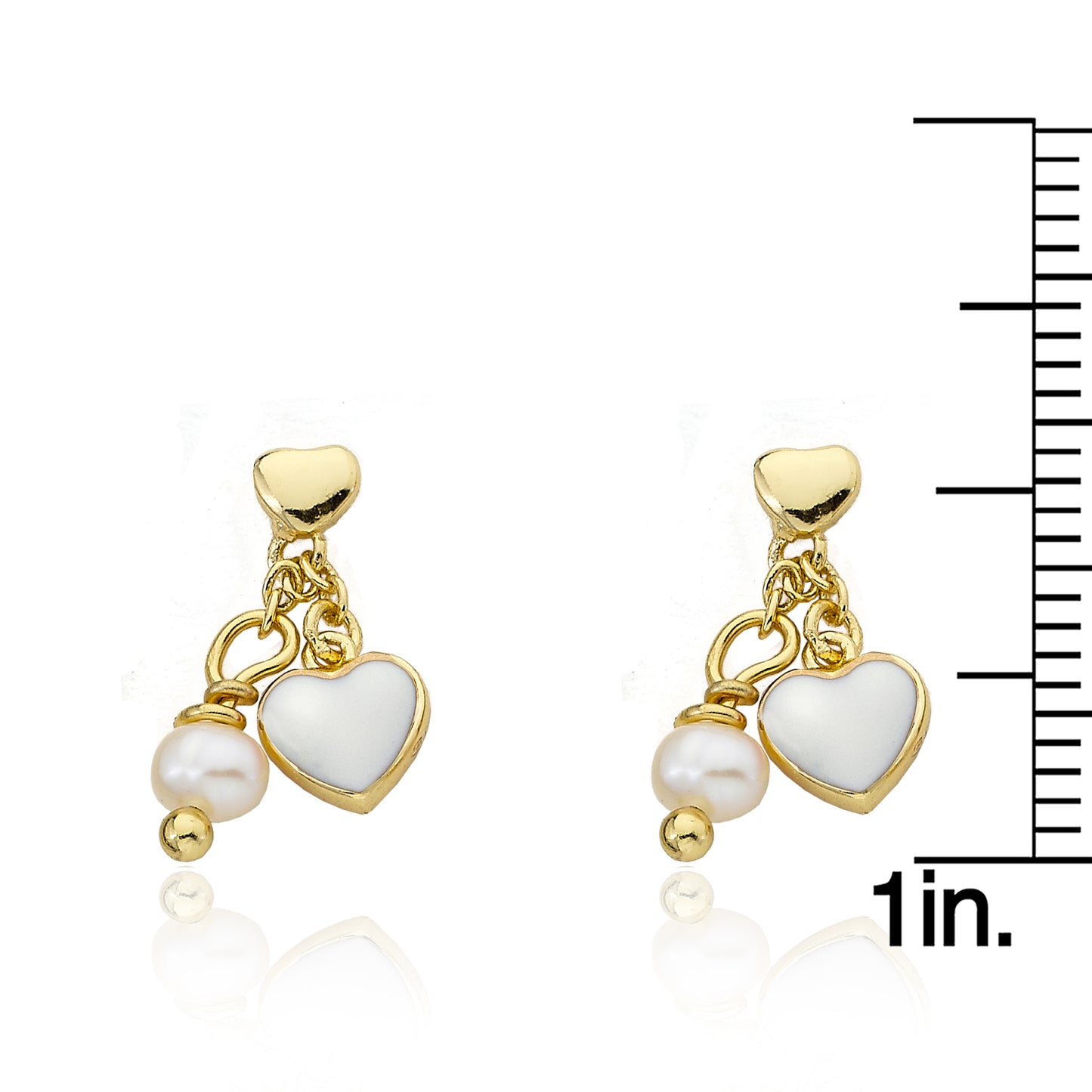 Heart Dangle Earring