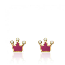 Crown Stud Earring