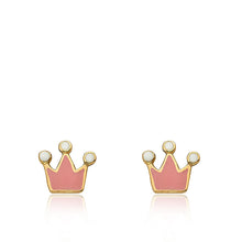 Crown Stud Earring