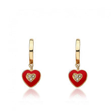 Heart Huggy Earring