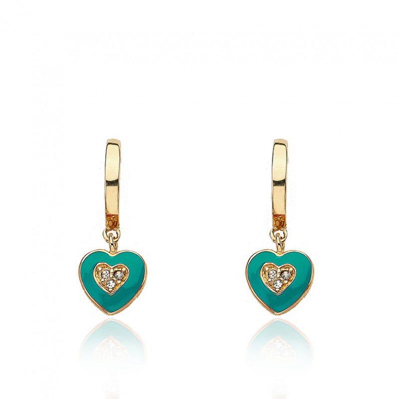 Heart Huggy Earring