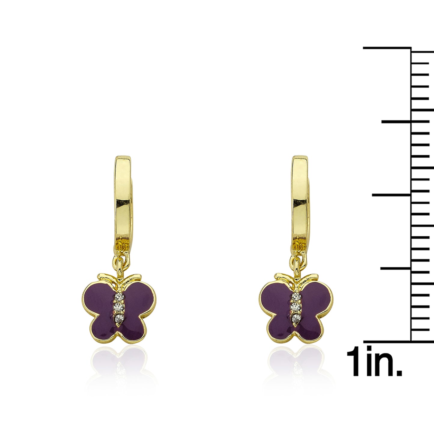 Butterfly Huggy Earring