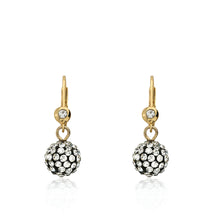 Crystal Ball Dangle Earring