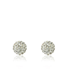 Crystal Ball Stud Earrings