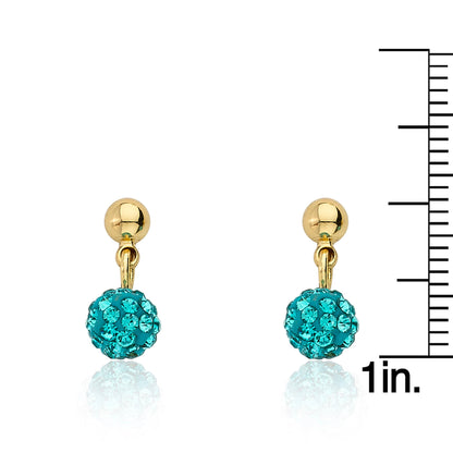 Crystal Ball Earring