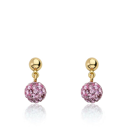 Crystal Ball Earring