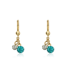 Crystal Ball Dangle Earring