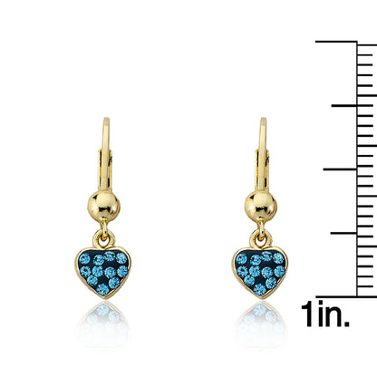 Crystal Heart Earring