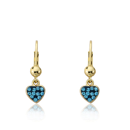 Crystal Heart Earring